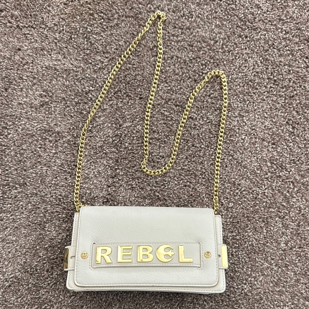 Disney Loungefly Star Wars Rebel Shoulder Bag with Gold Chain